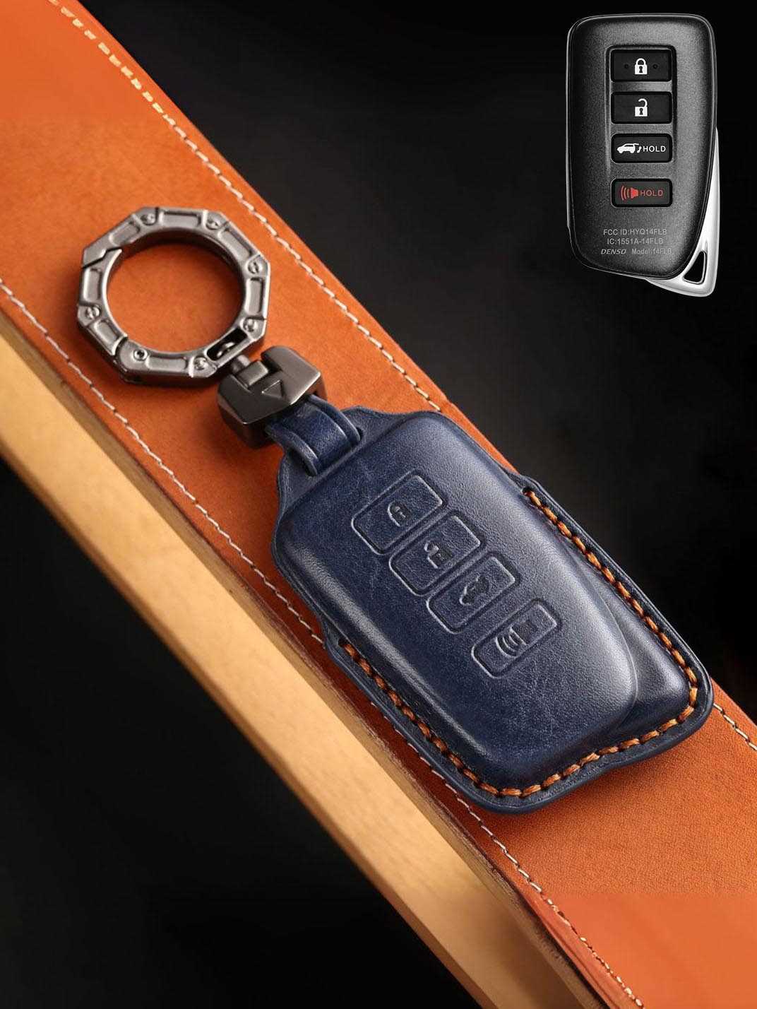 Premium Genuine Leather Lexus Key Cover