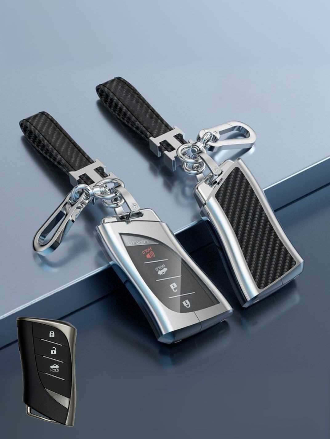Visible Button Lexus Key Protector Shell