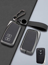 Lexus Key Genuine Leather & Metal Frame