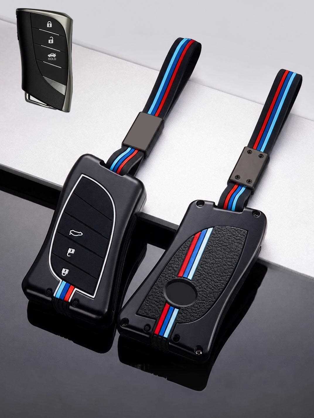 Luxury Colored Alloy Lexus Key Fob Case