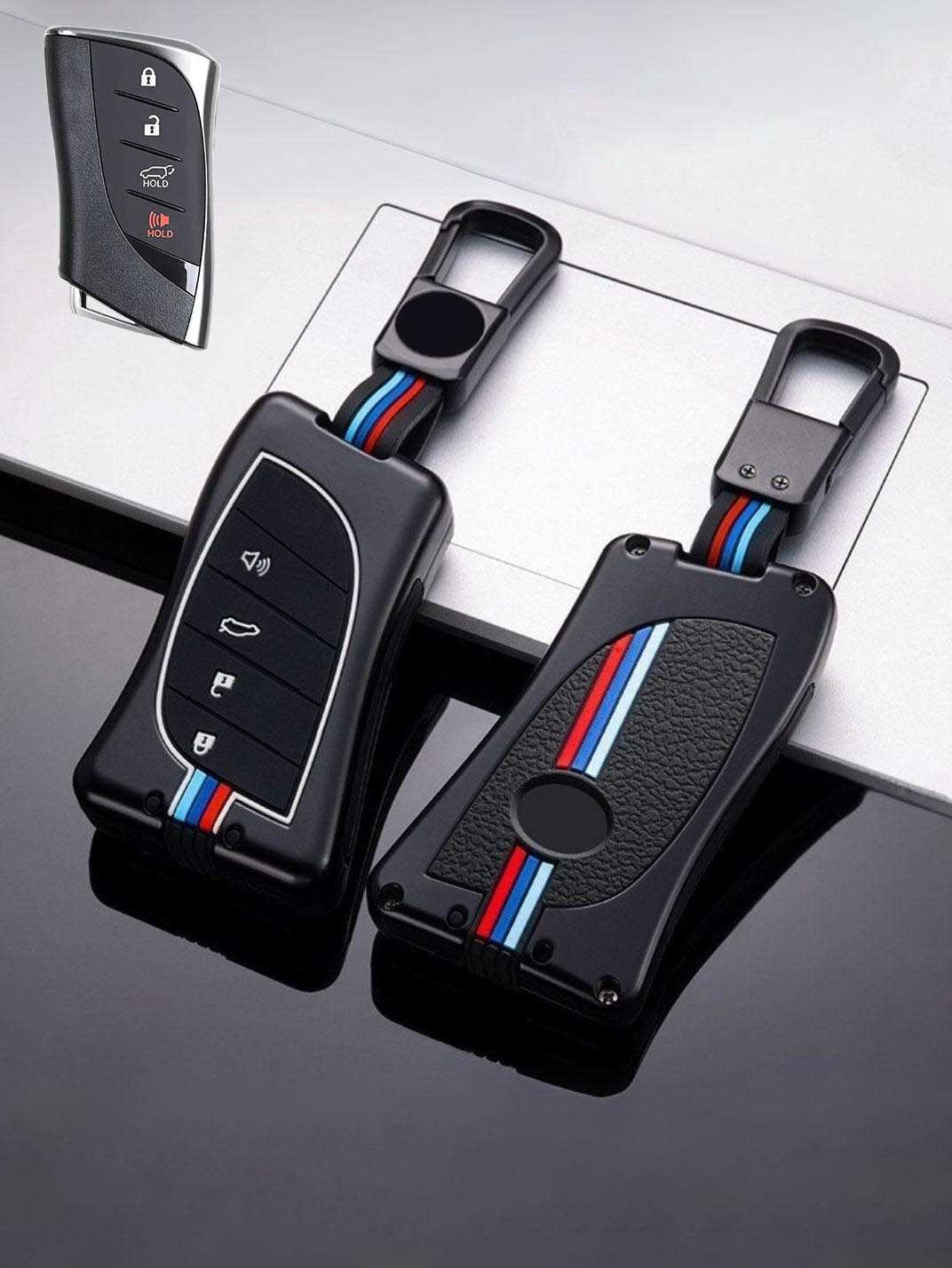 Luxury Colored Alloy Lexus Key Fob Case