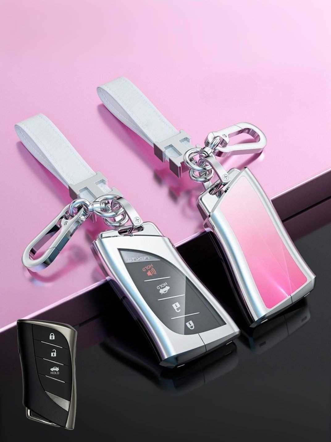 Visible Button Lexus Key Protector Shell