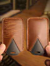Premium Genuine Leather Toyota Key Cover