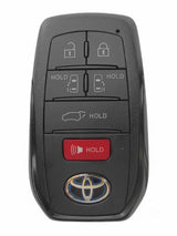 Visible Button Toyota Key Protector Shell