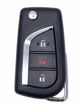 Visible Button Toyota Key Protector Shell