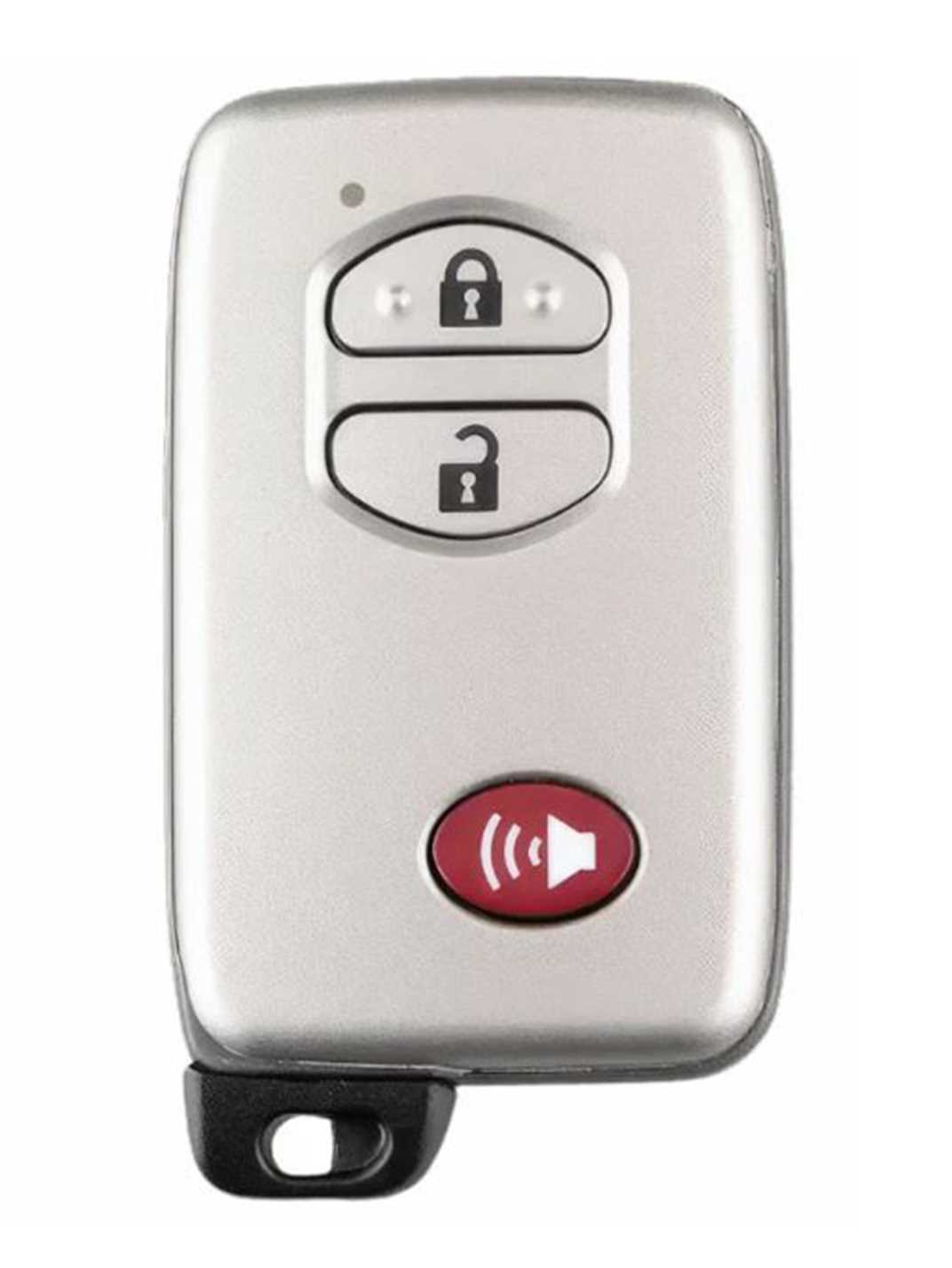 Visible Button Toyota Key Protector Shell