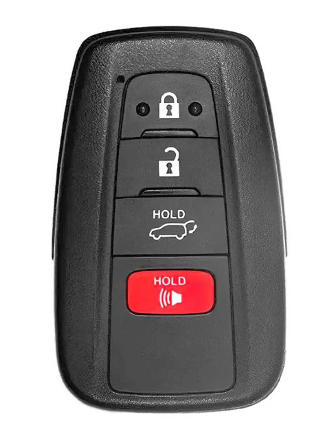 Visible Button Toyota Key Protector Shell