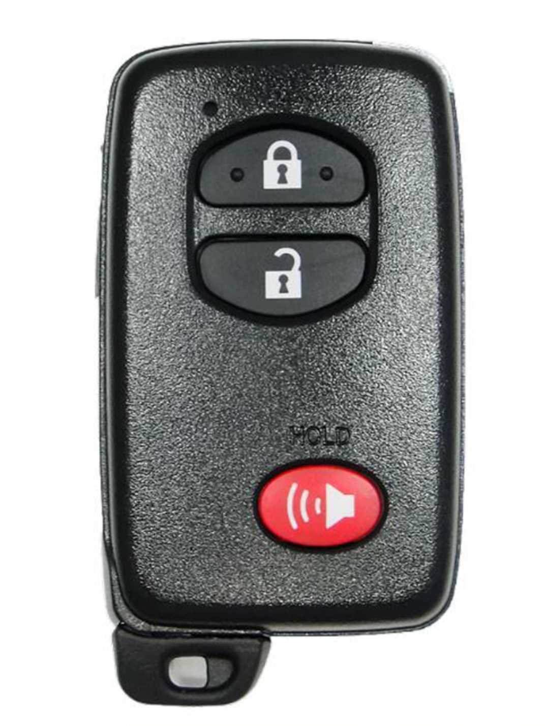 Visible Button Toyota Key Protector Shell
