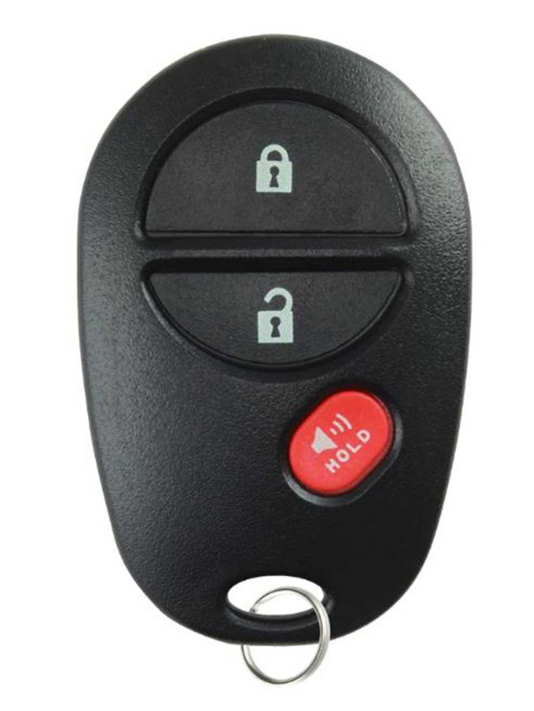 Premium Visible-Button Toyota Key Shell