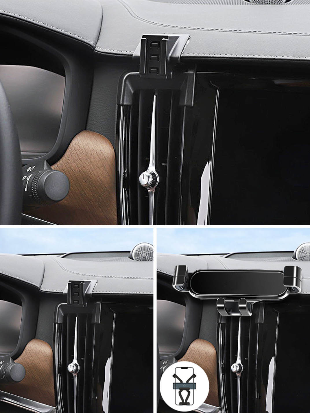 Martoffes™ Volvo Phone Holder