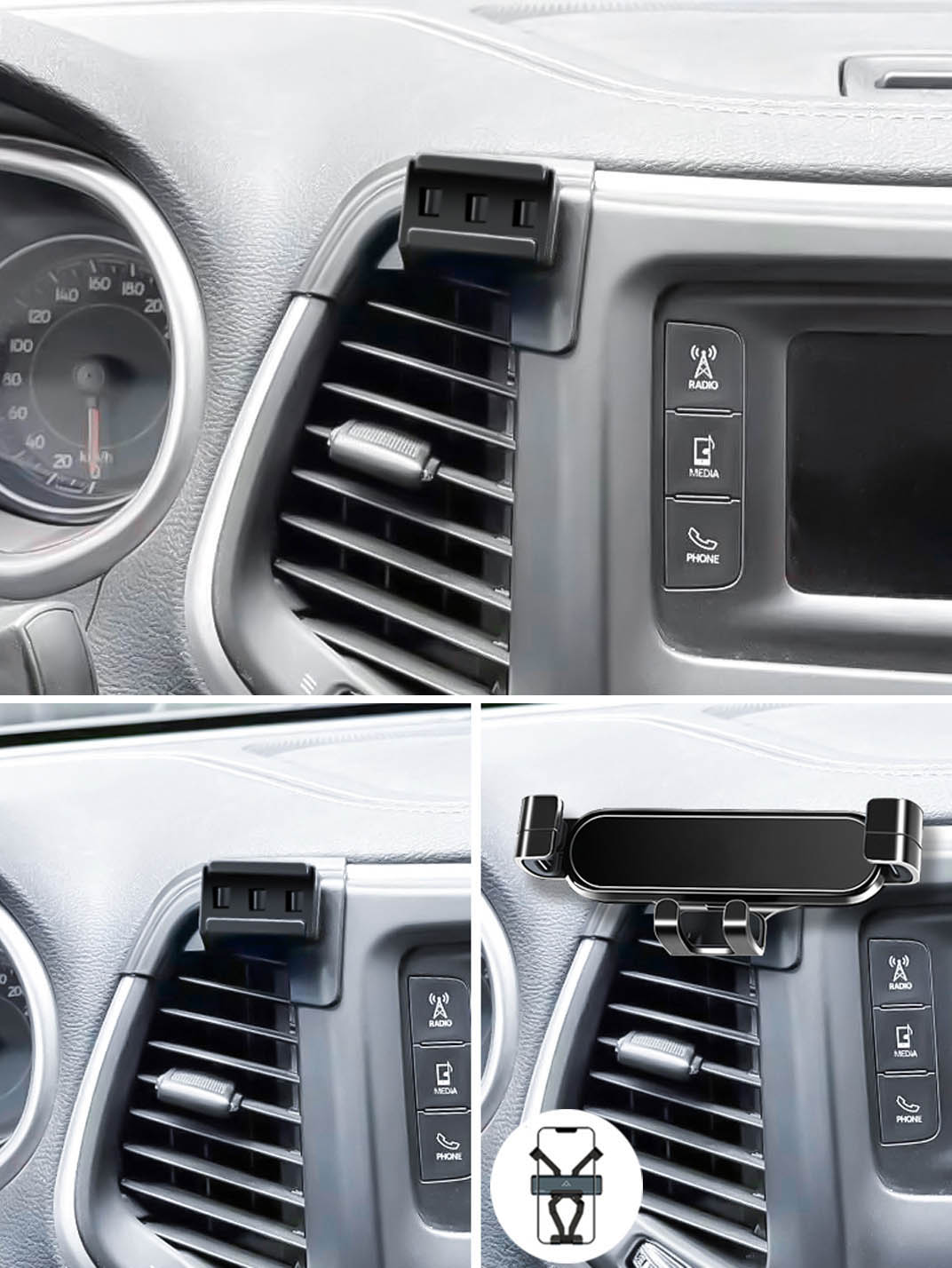 Martoffes™ Jeep Phone Holder