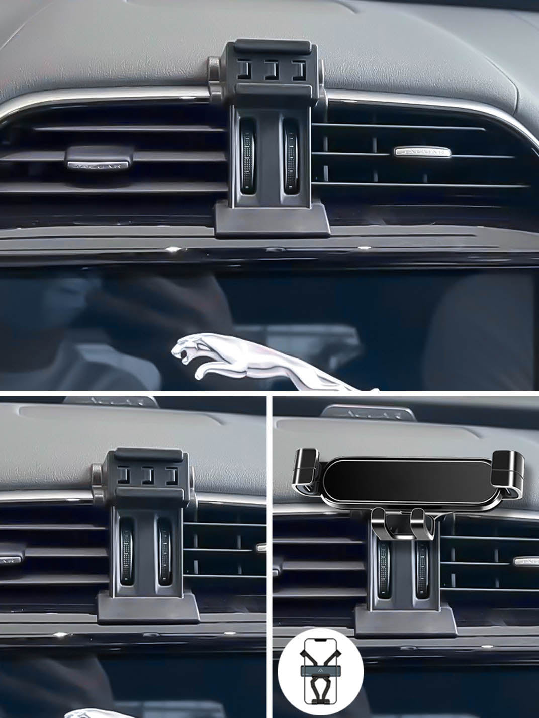 Martoffes™ Jaguar Phone Holder