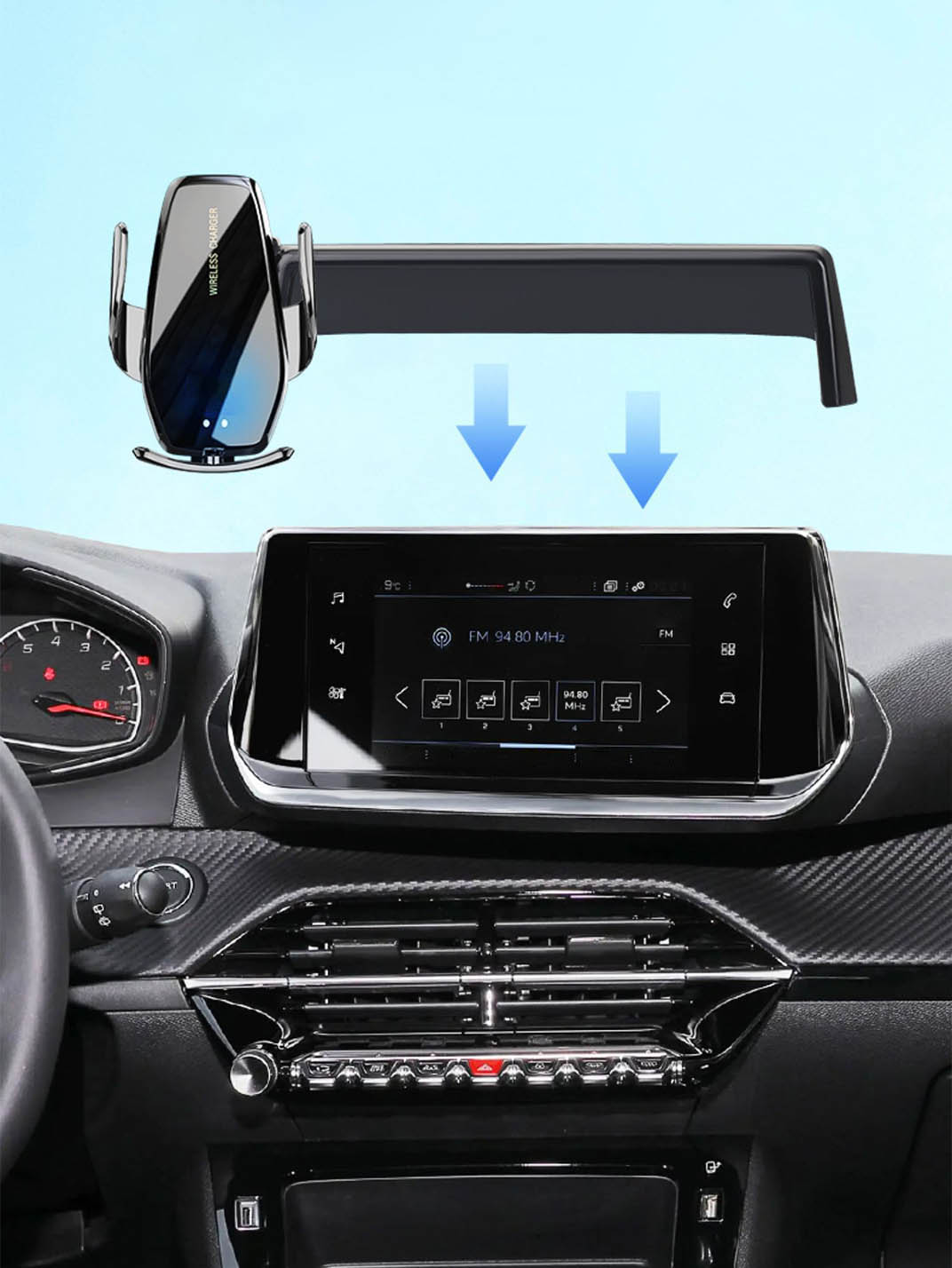 Martoffes™ Peugeot Phone Holder