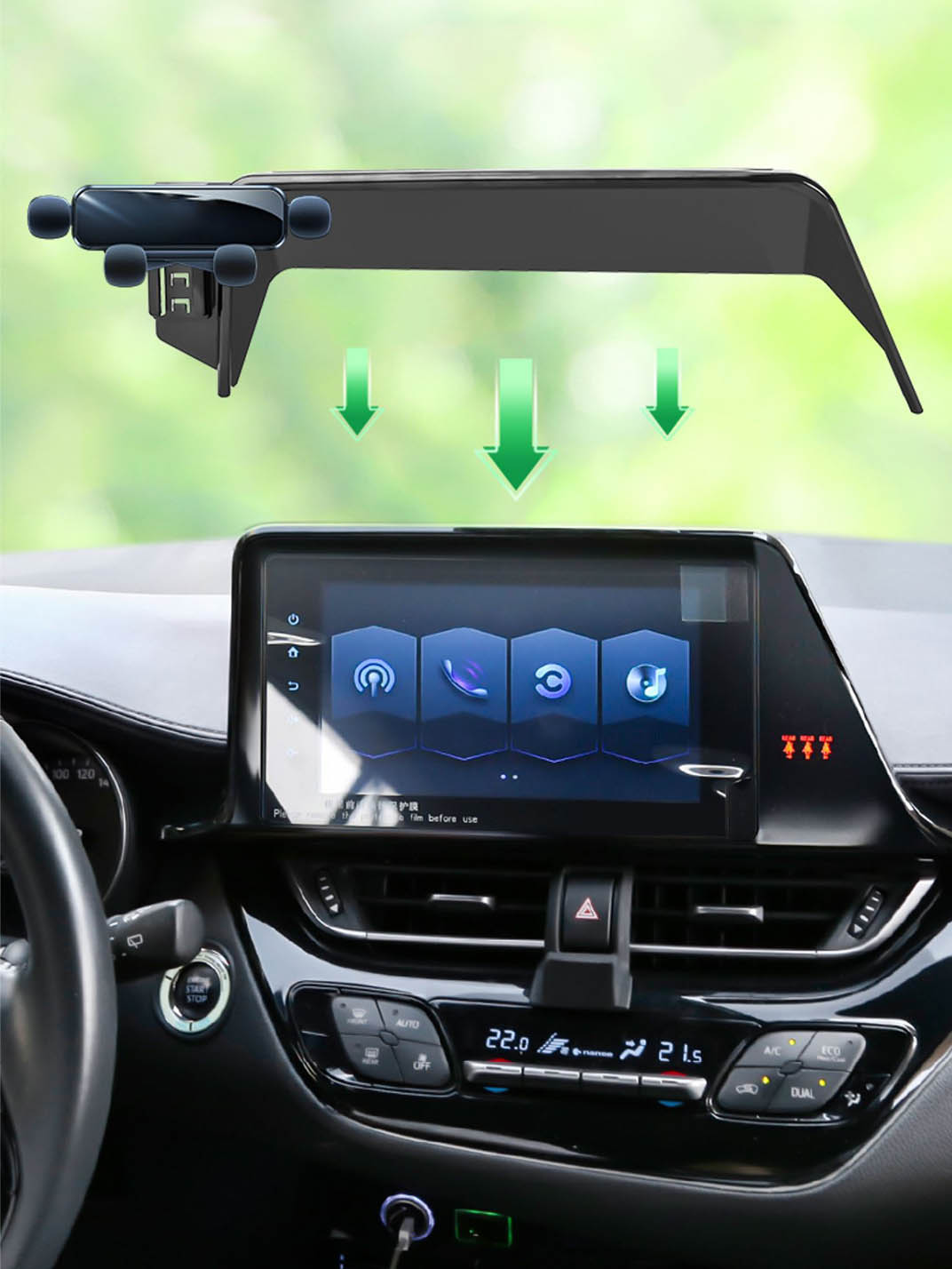 Martoffes™ Toyota-Telefonhalter