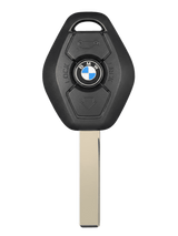 BMW Key Genuine Leather & Metal Frame