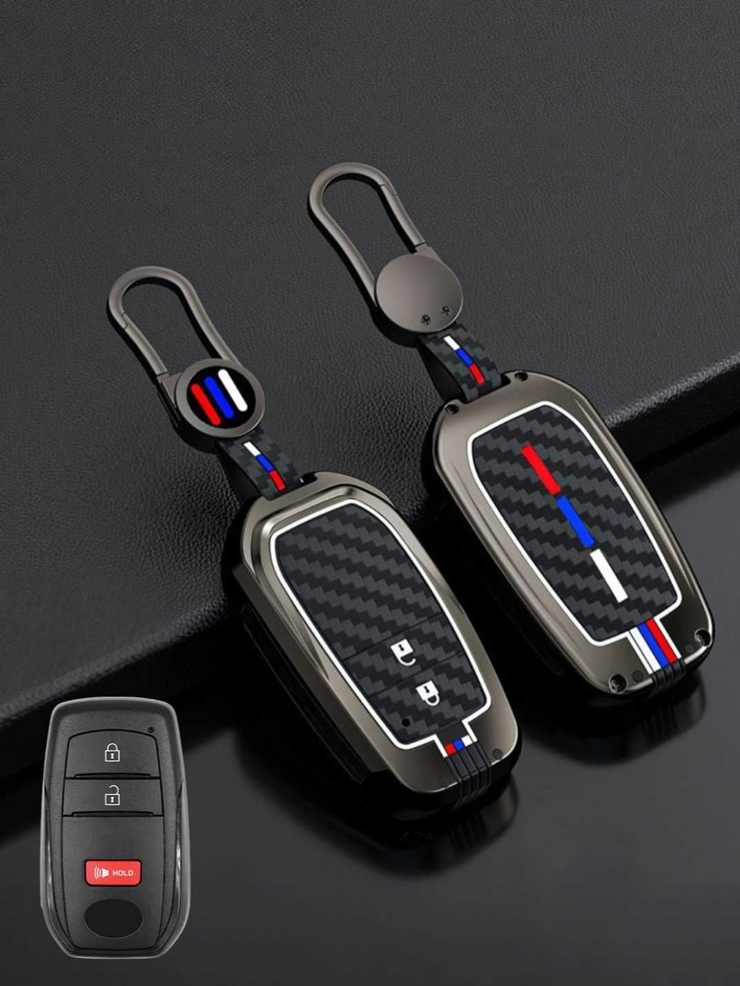 Premium Alloy Toyota Key Fob Cover