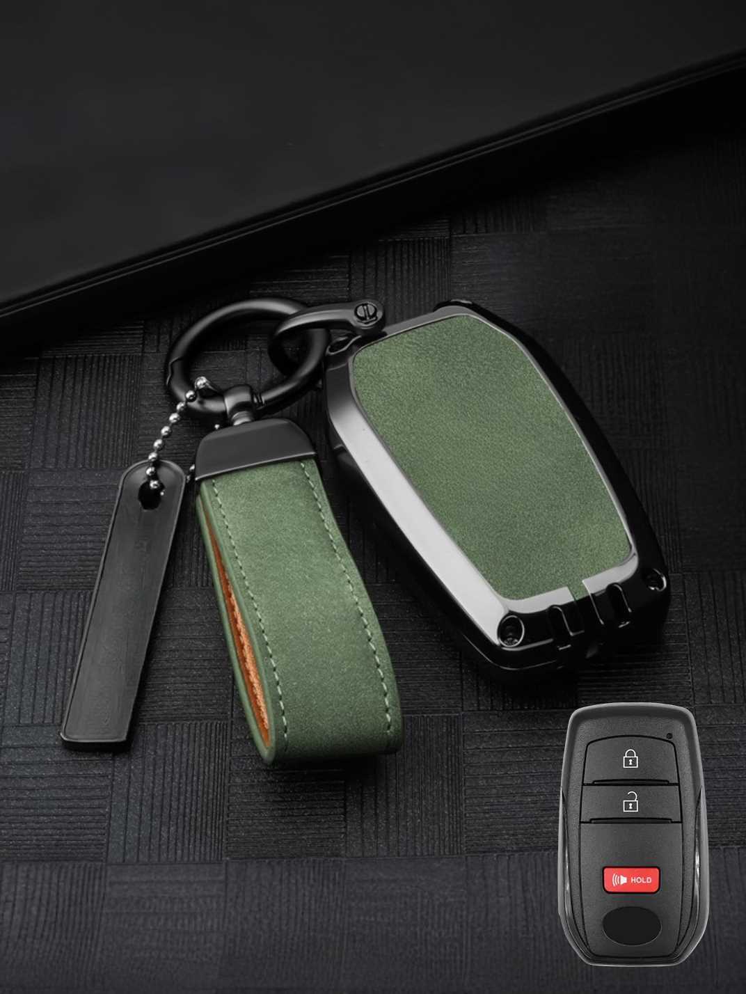 Genuine Alcantara Toyota Key Fob Cover