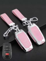 Luxury Colored Alloy Toyota Key Fob Case