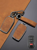 Premium Genuine Leather Toyota Key Cover