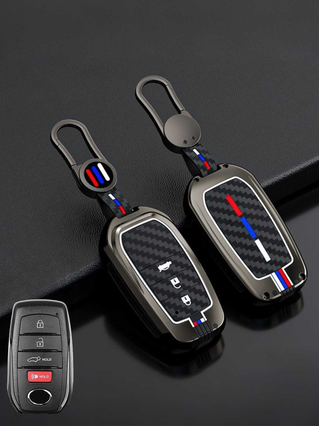 Premium Alloy Toyota Key Fob Cover