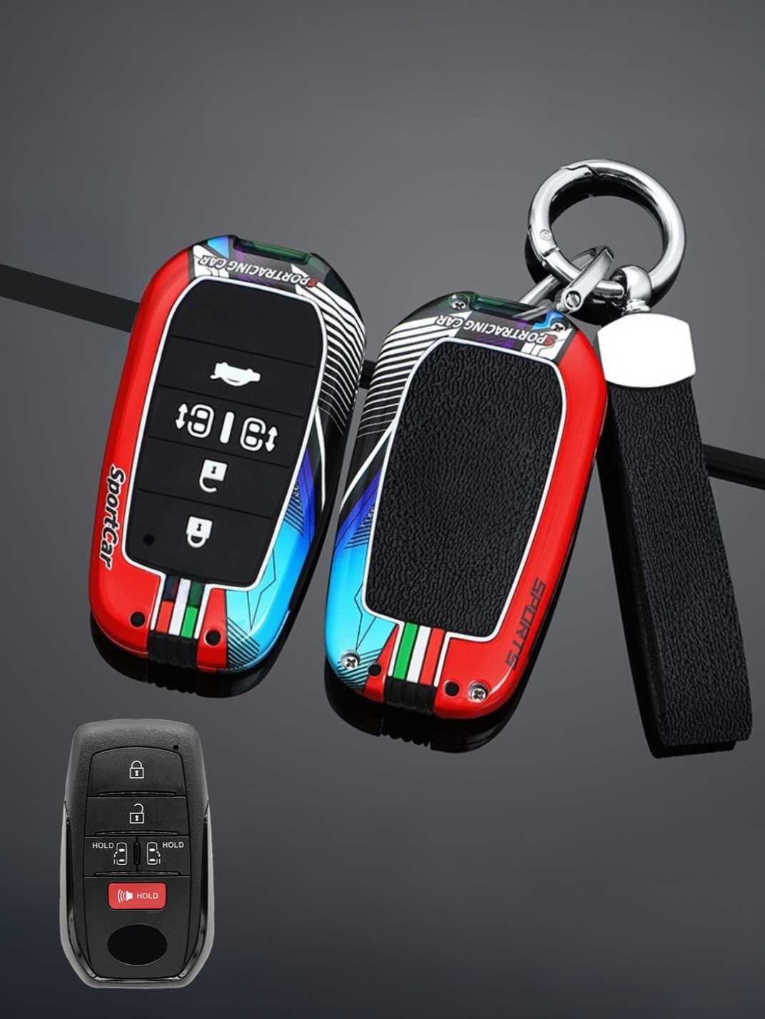 Premium Alloy Toyota Key Fob Cover