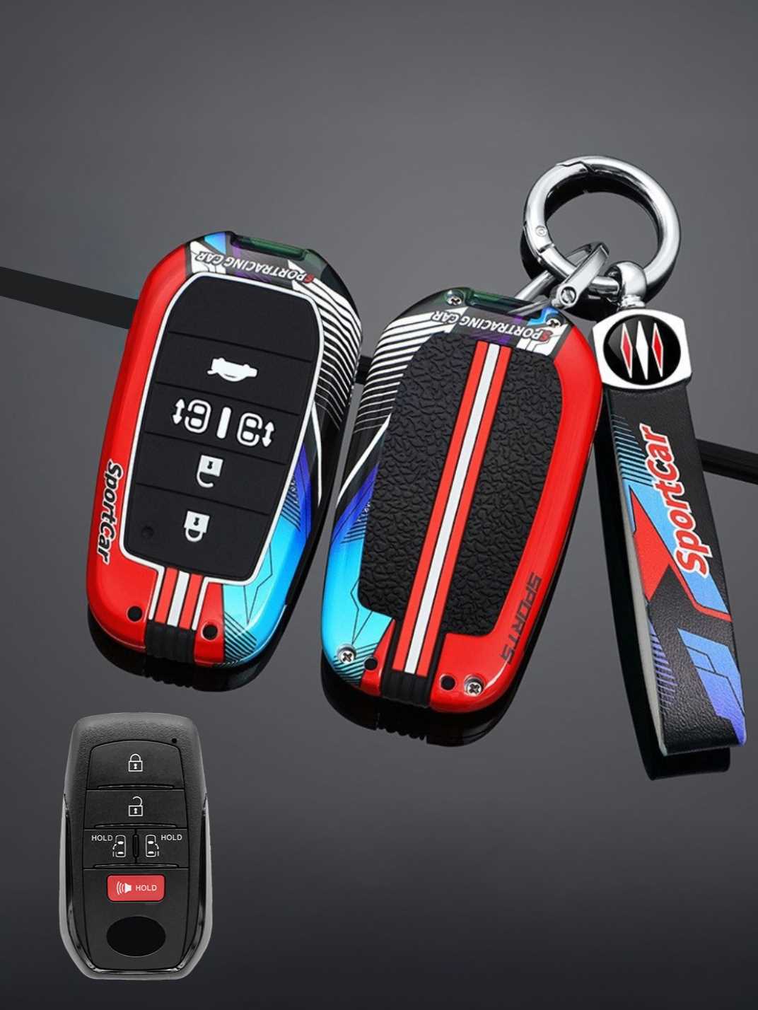 Premium Alloy Toyota Key Fob Cover