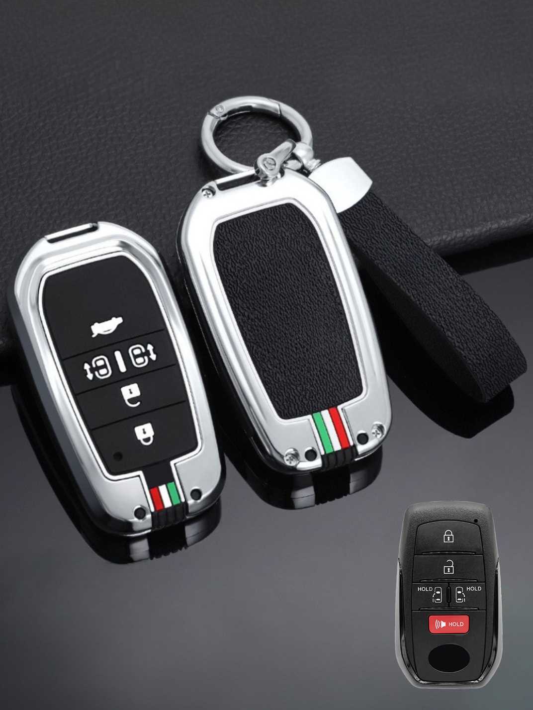 Premium Alloy Toyota Key Fob Cover