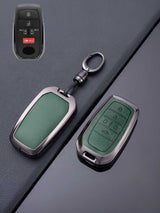 Toyota Key Genuine Leather & Metal Frame