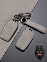 Toyota Key Fob Cover with Leather & Metal Frame