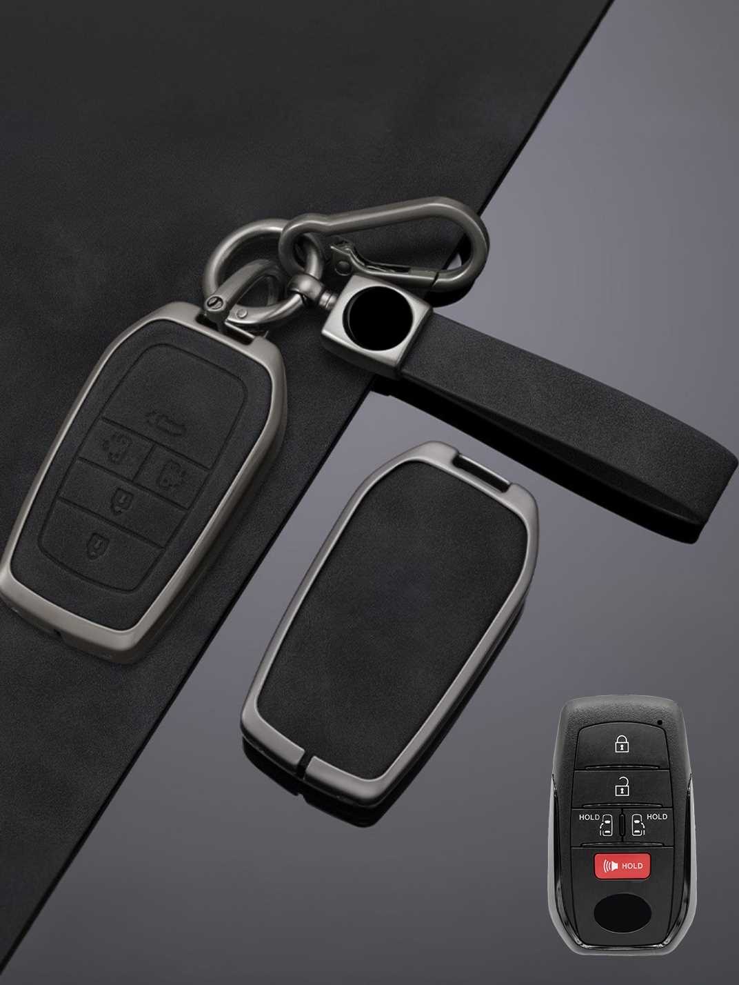 Premium Genuine Leather Toyota Key Cover