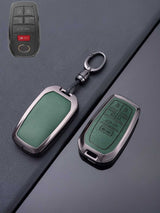 Toyota Key Genuine Leather & Metal Frame