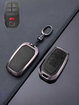 Toyota Key Genuine Leather & Metal Frame