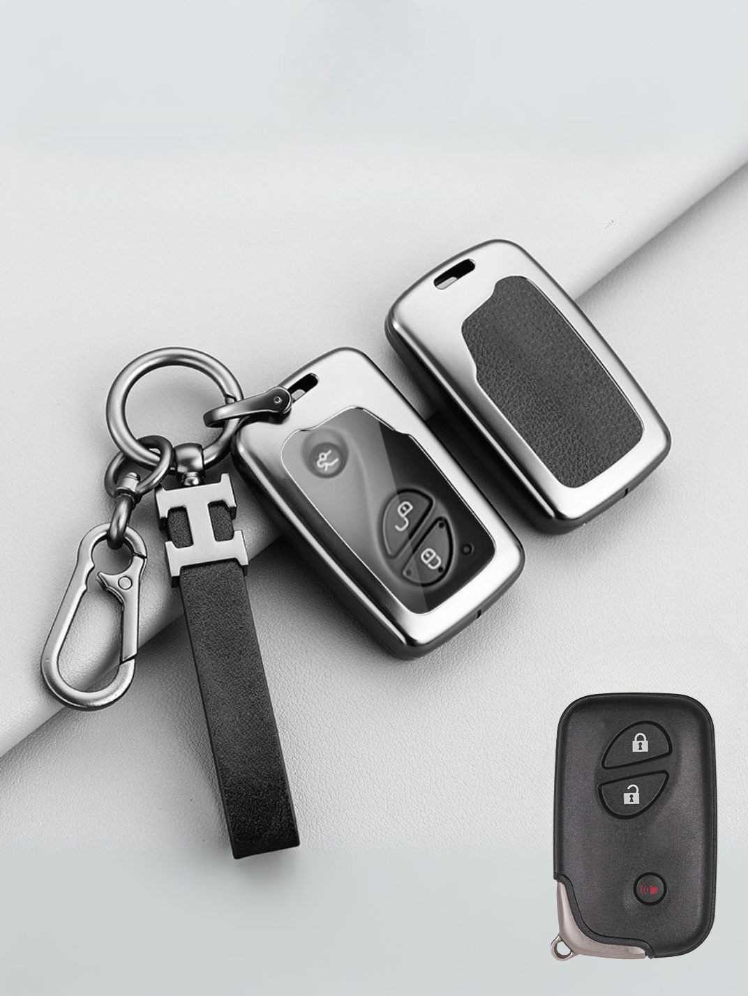 Premium Visible-Button Lexus Key Shell