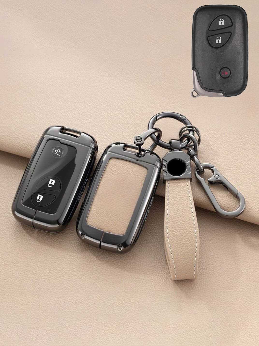 Premium Visible-Button Lexus Key Shell