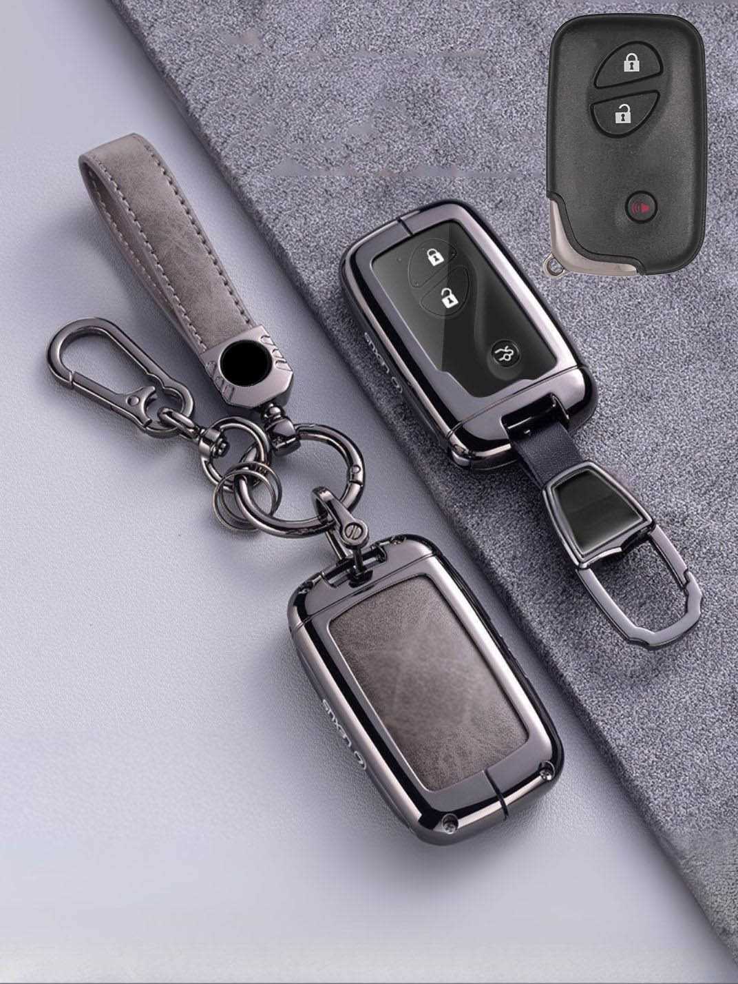 Premium Visible-Button Lexus Key Shell
