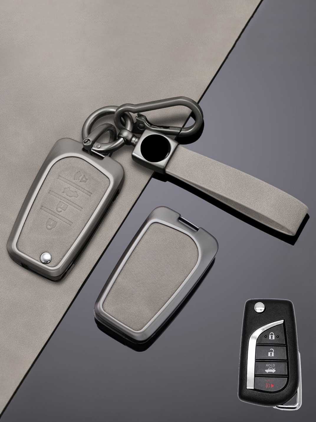 Premium Genuine Leather Toyota Key Cover