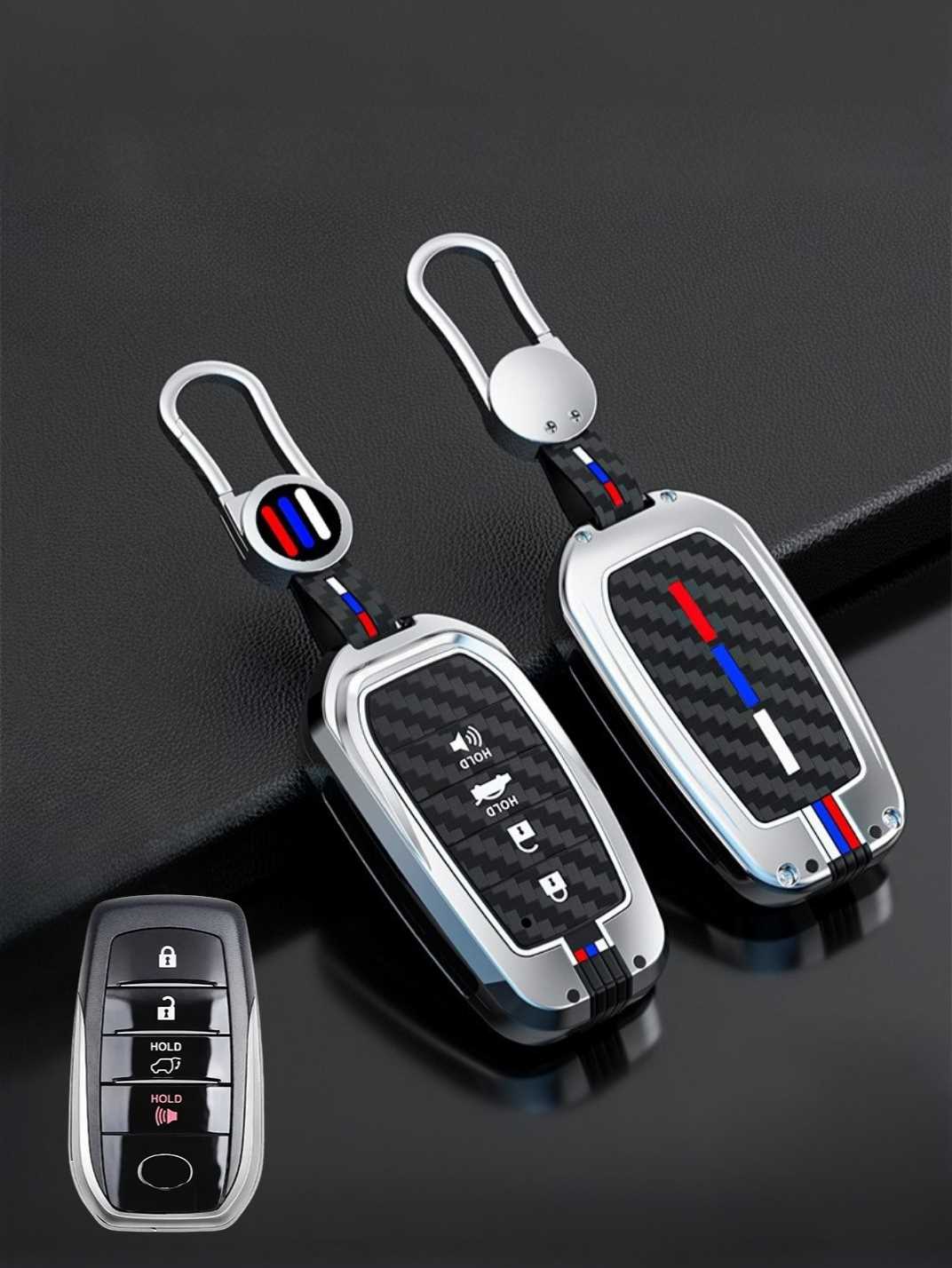 Premium Alloy Toyota Key Fob Cover