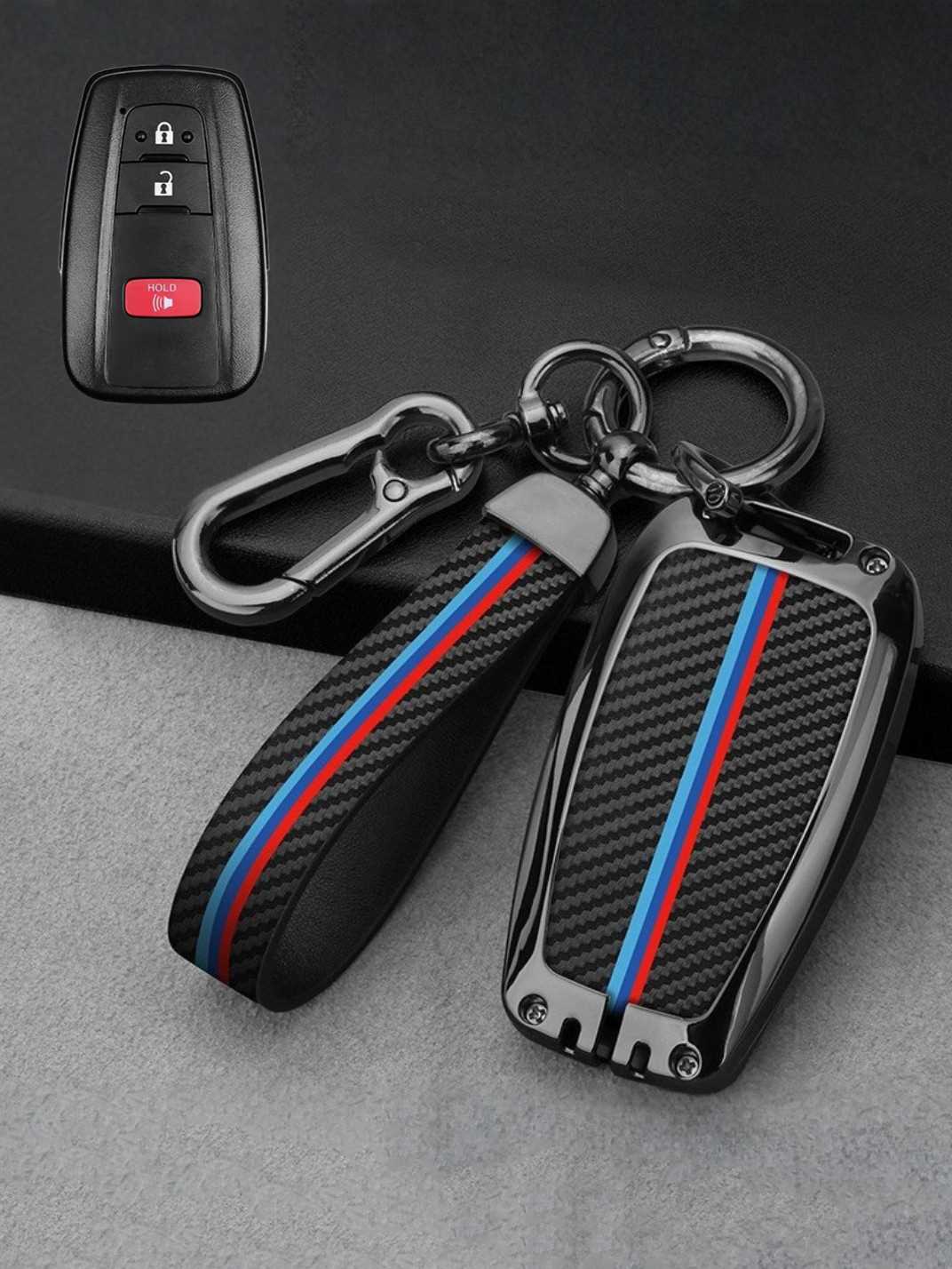 Visible Button Toyota Key Protector Shell