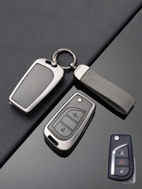 Premium Genuine Leather Toyota Key Cover