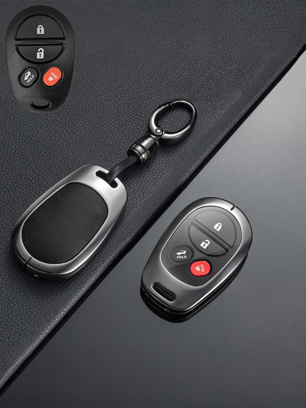 Premium Genuine Leather Toyota Key Cover