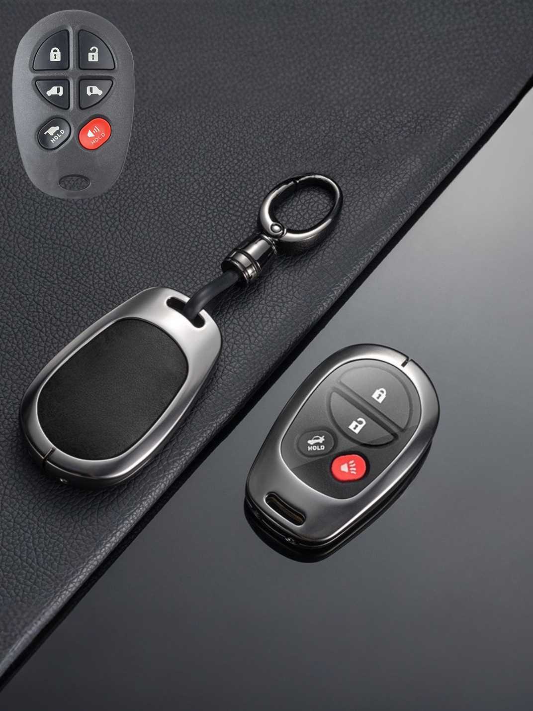 Premium Genuine Leather Toyota Key Cover