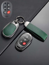 Toyota Key Genuine Leather & Metal Frame