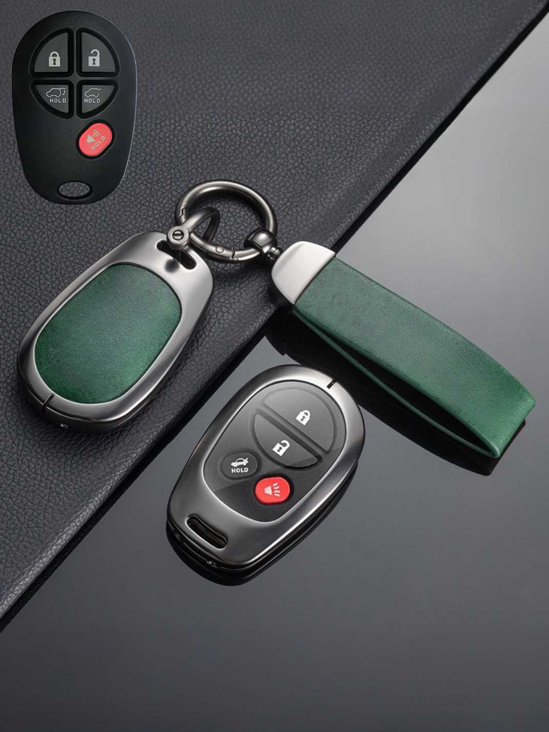 Premium Visible-Button Toyota Key Shell