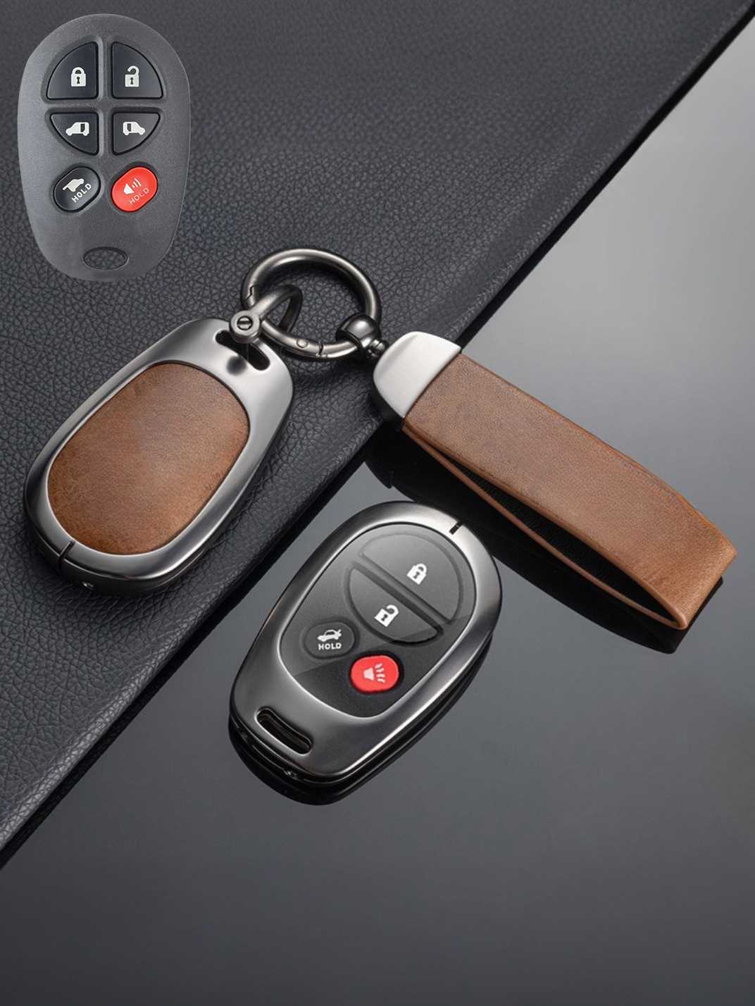 Premium Visible-Button Toyota Key Shell
