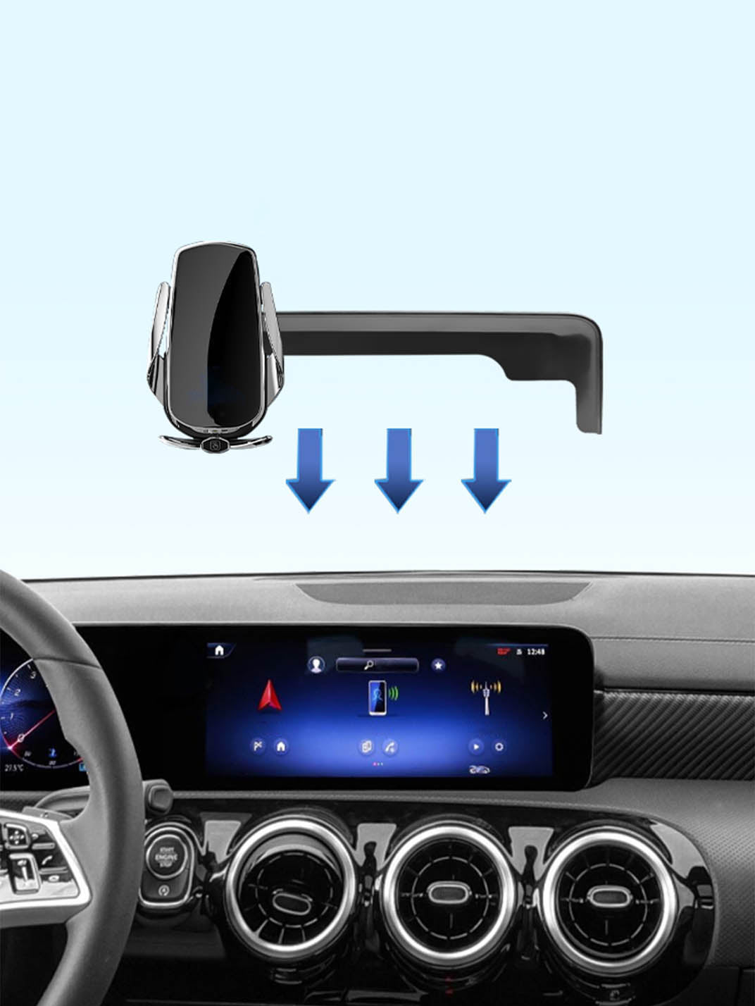 Martoffes™ Mercedes-Benz Phone Holder