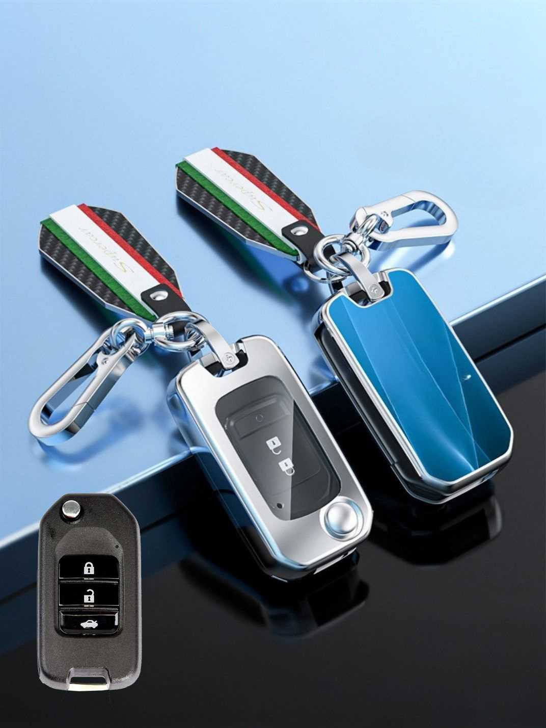 Visible Button Honda Key Protector Shell