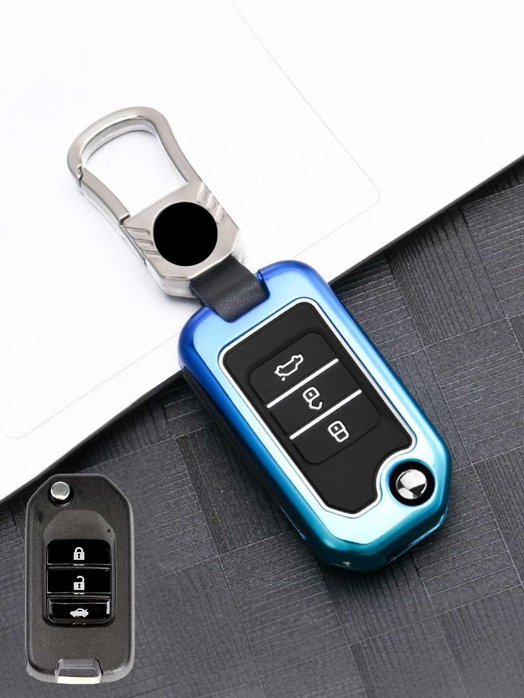 Luxury Colored Alloy Honda Key Fob Case