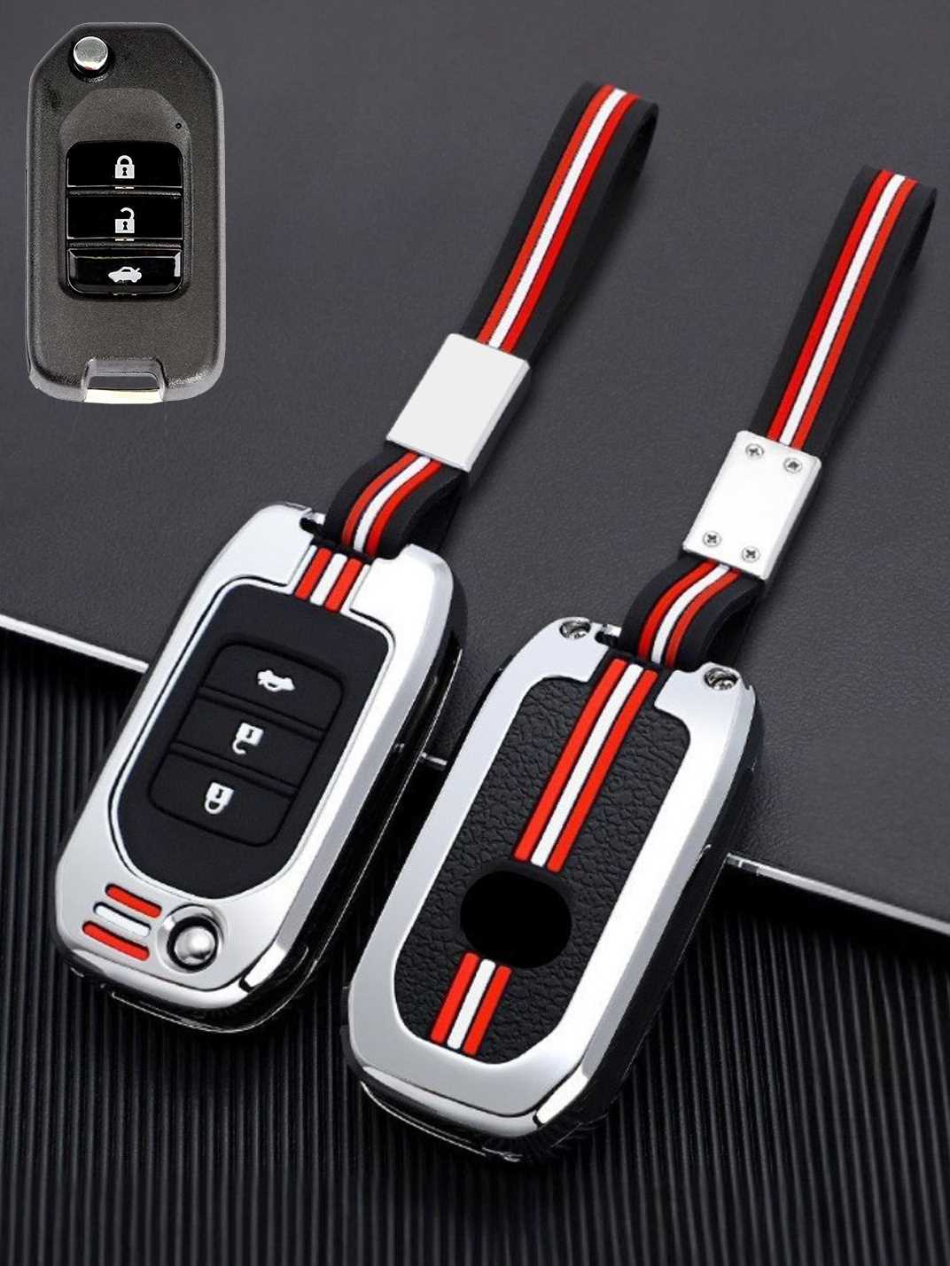 Premium Alloy Honda Key Fob Cover