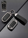 Honda Key Genuine Leather & Metal Frame