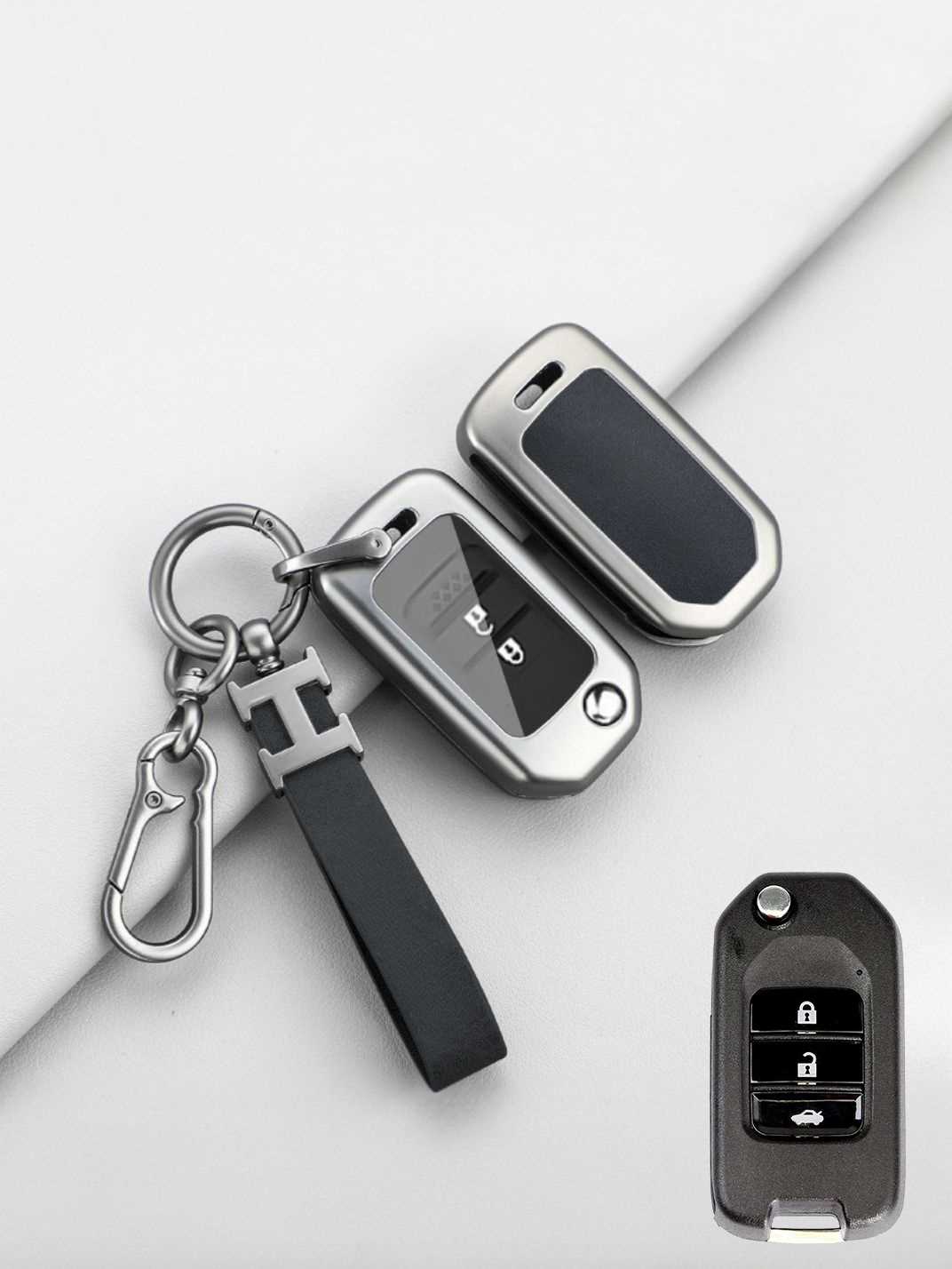 Premium Visible-Button Honda Key Shell